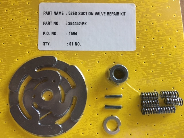 394452 Rk 4th Stage Suction Valve Repair Kit 52ed Psi Air Gas